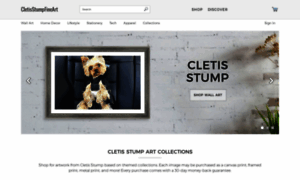 Cletis-stump.artistwebsites.com thumbnail