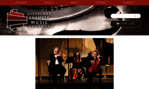 Clevelandchambermusic.org thumbnail