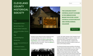 Clevelandcountyhistoricalsociety.com thumbnail