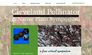 Clevelandpollinatorsymposium.org thumbnail
