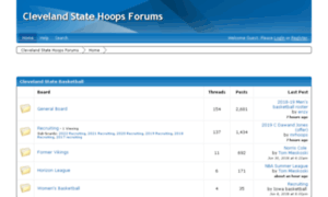 Clevelandstatehoops.proboards.com thumbnail