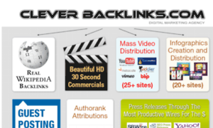 Cleverbacklinks.com thumbnail