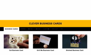 Cleverbusinesscards.com thumbnail