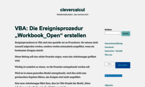 Clevercalcul.wordpress.com thumbnail