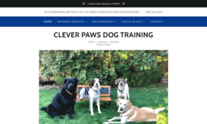 Cleverpawsdogtraining.com thumbnail