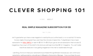 Clevershopping101.com thumbnail