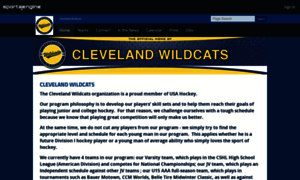 Clewildcatshockey.com thumbnail