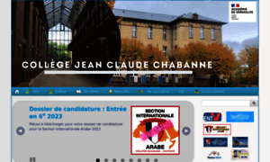 Clg-chabanne-pontoise.ac-versailles.fr thumbnail