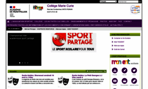 Clg-curie-pignan.ac-montpellier.fr thumbnail