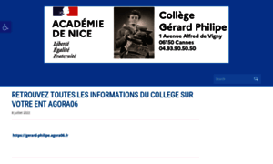 Clg-gerard-philipe-06.ac-nice.fr thumbnail