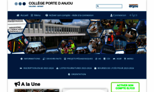 Clg-porteanjou-49.ac-nantes.fr thumbnail