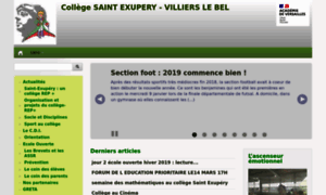 Clg-st-exupery-vlb.ac-versailles.fr thumbnail