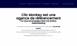 Clic-monkey.fr thumbnail