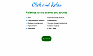 Click-relax.com thumbnail