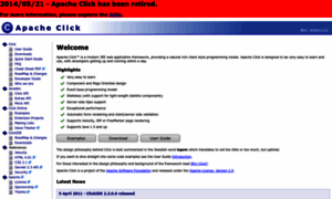 Click.apache.org thumbnail