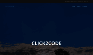Click2code.in thumbnail