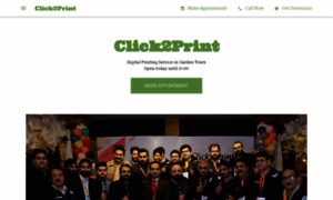 Click2print.business.site thumbnail