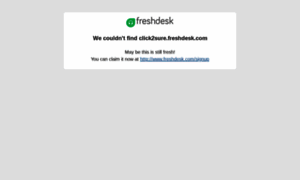 Click2sure.freshdesk.com thumbnail