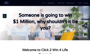 Click2win4life.com thumbnail