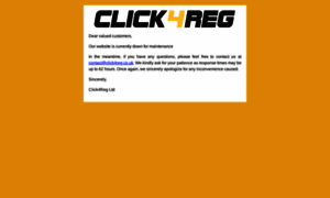 Click4reg.co.uk thumbnail