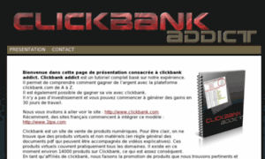 Clickbankaddict.com thumbnail