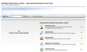 Clickbankproductnews.mystoretoolbar.com thumbnail