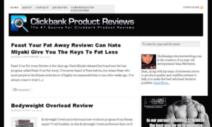 Clickbankproductreviewblog.com thumbnail