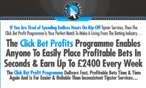 Clickbetprofits.com thumbnail