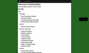 Clickcalculators.com thumbnail