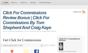 Clickforcommissionsreview.org thumbnail