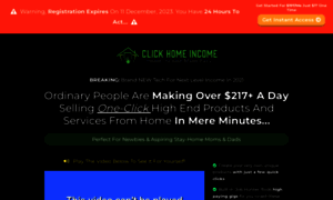 Clickhomeincome.com thumbnail