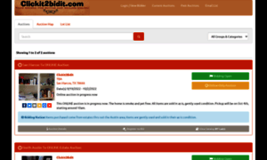 Clickit2bidit.hibid.com thumbnail