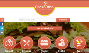 Clickndine.myorderingpage.com thumbnail