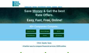 Clickquotesave.com thumbnail