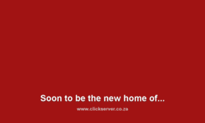 Clickserver.co.za thumbnail