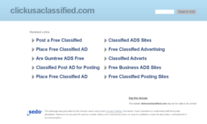 Clickusaclassified.com thumbnail