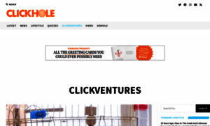 Clickventures.clickhole.com thumbnail