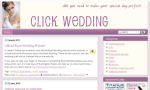 Clickwedding.com thumbnail