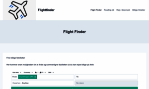 Client.flightfinder.dk thumbnail