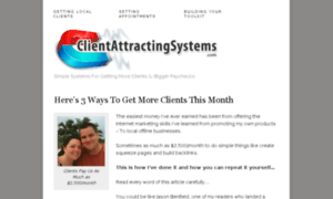 Clientattractingsystems.com thumbnail