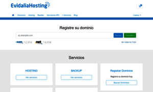 Clientes.evidaliahost.com thumbnail