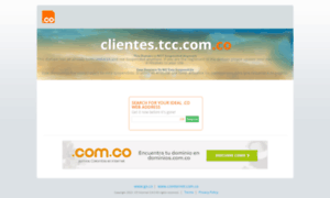 Clientes.tcc.com.co thumbnail