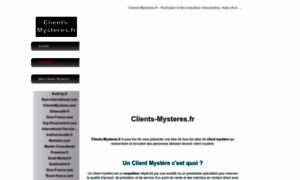 Clients-mysteres.fr thumbnail