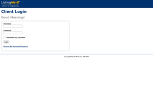 Clients.listingalert.net thumbnail