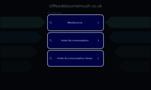 Cliffesidebournemouth.co.uk thumbnail