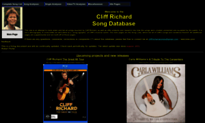 Cliffrichardsongs.com thumbnail