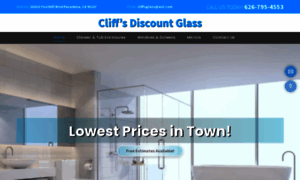 Cliffsdiscountglass.com thumbnail