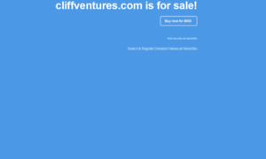 Cliffventures.com thumbnail