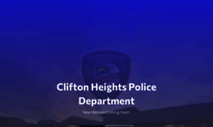 Cliftonheightspolice.com thumbnail