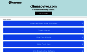 Climaaovivo.com thumbnail